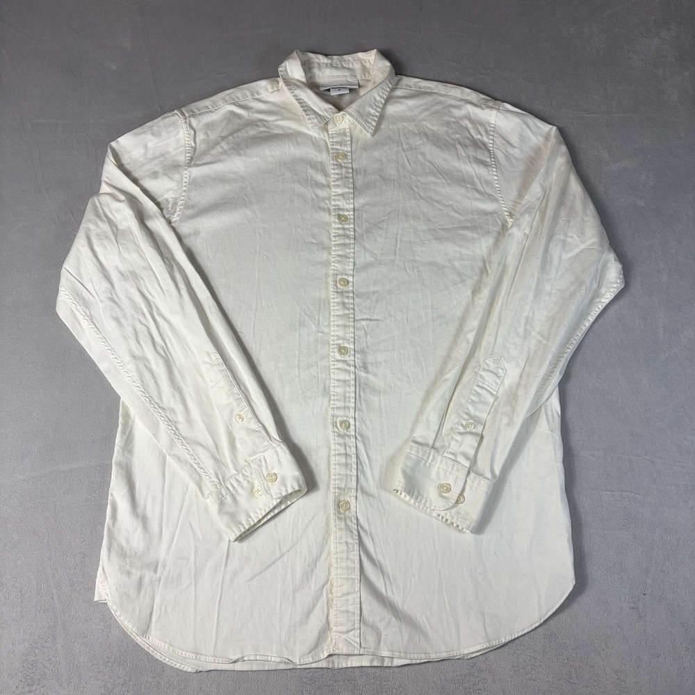 Jacob's By Marc Jacobs Women's button-up shirt White Size Medium Casual‎